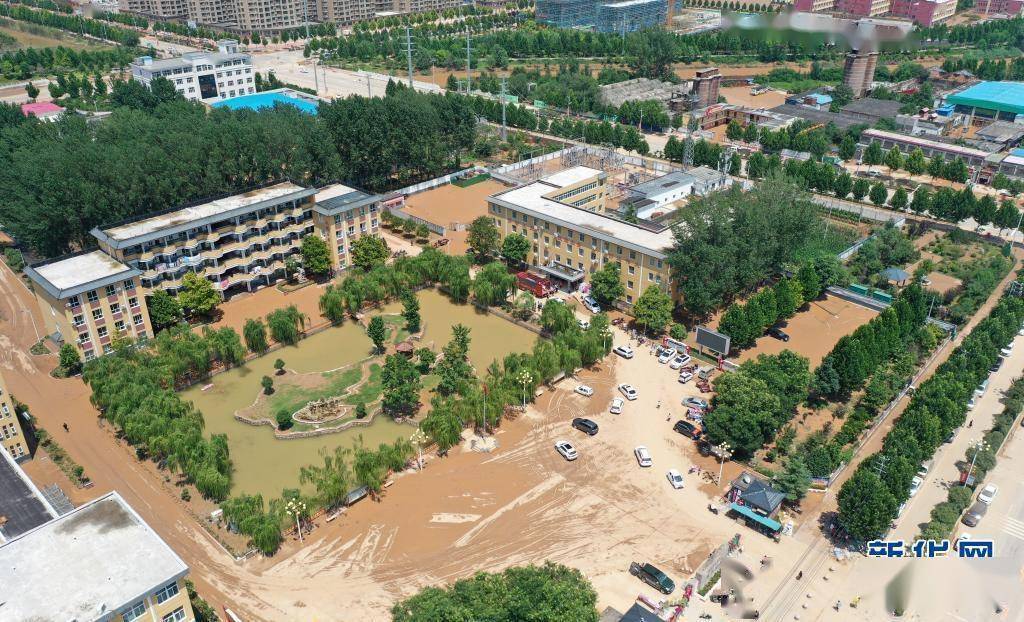 关注河南强降雨|探访淇县紧急转移群众安置点