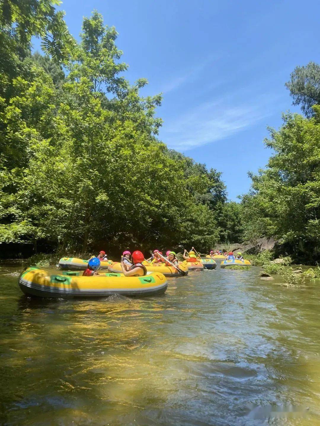 一日游周天龙凤峡漂流川中第一峡谷漂流
