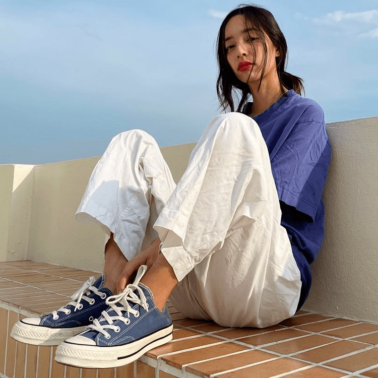 头巾|60套夏天穿衣参考!一键copy,也太适合懒人了吧!