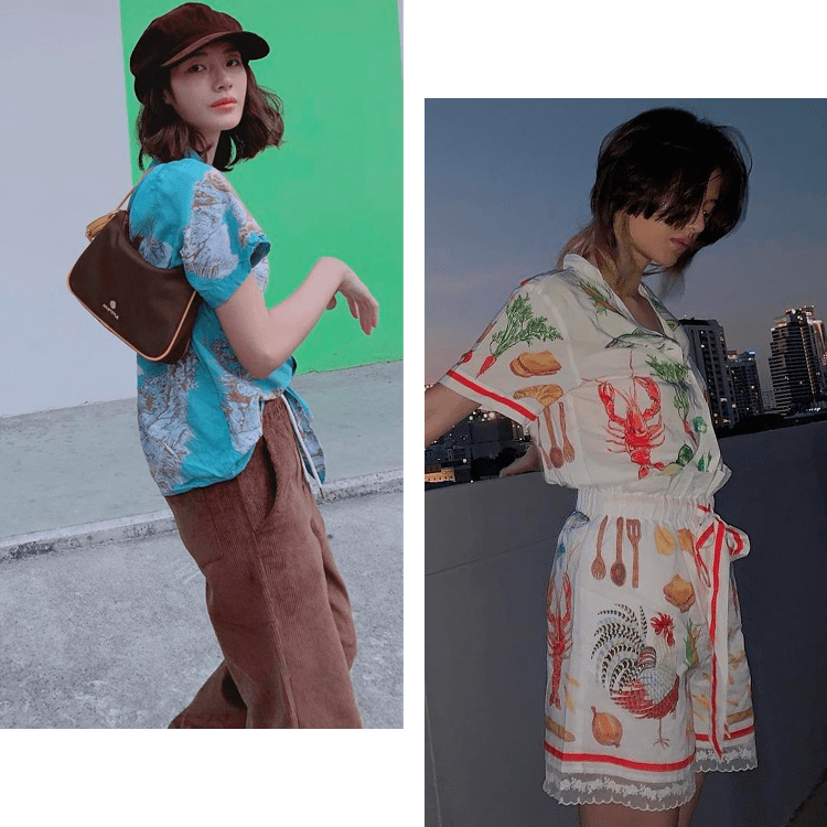 头巾|60套夏天穿衣参考！一键copy，也太适合懒人了吧！