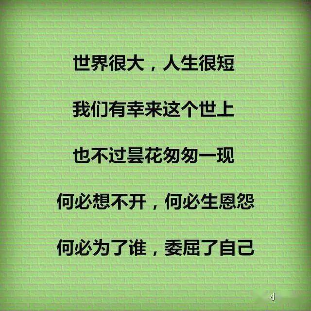 看开了,心就不累了!_人生