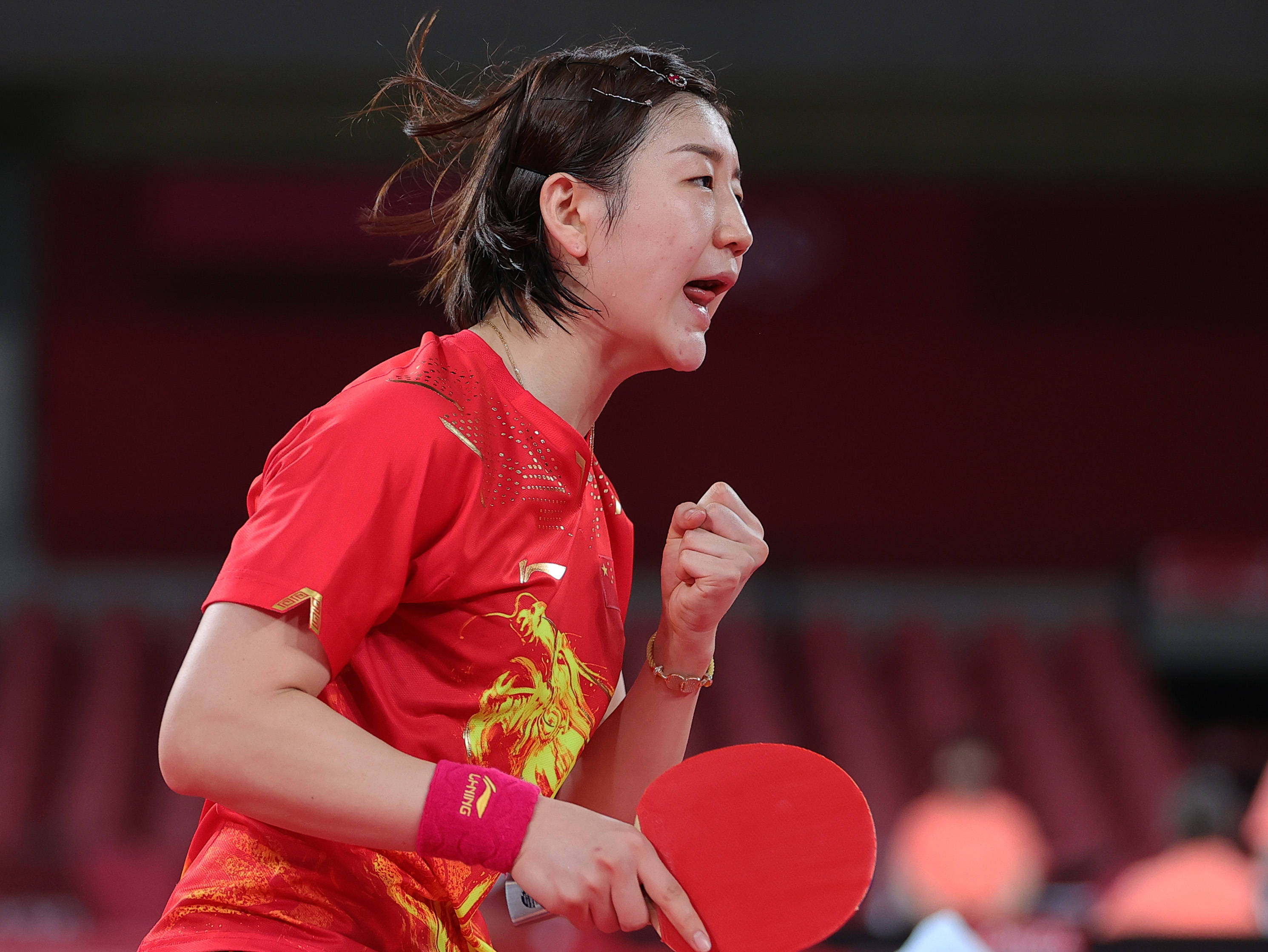 乒乓球——女单:陈梦晋级八强