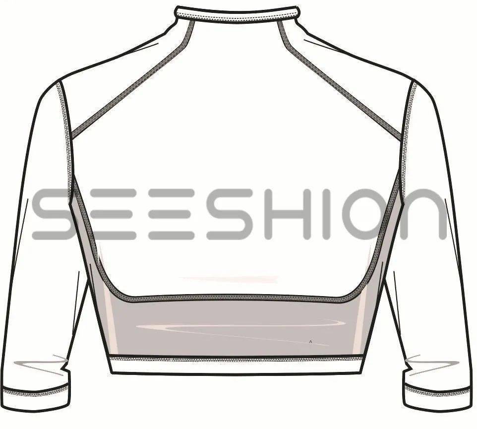 细节|商业服装平面款式图线稿分享！（200多款规规矩矩·正正经经的款式图）