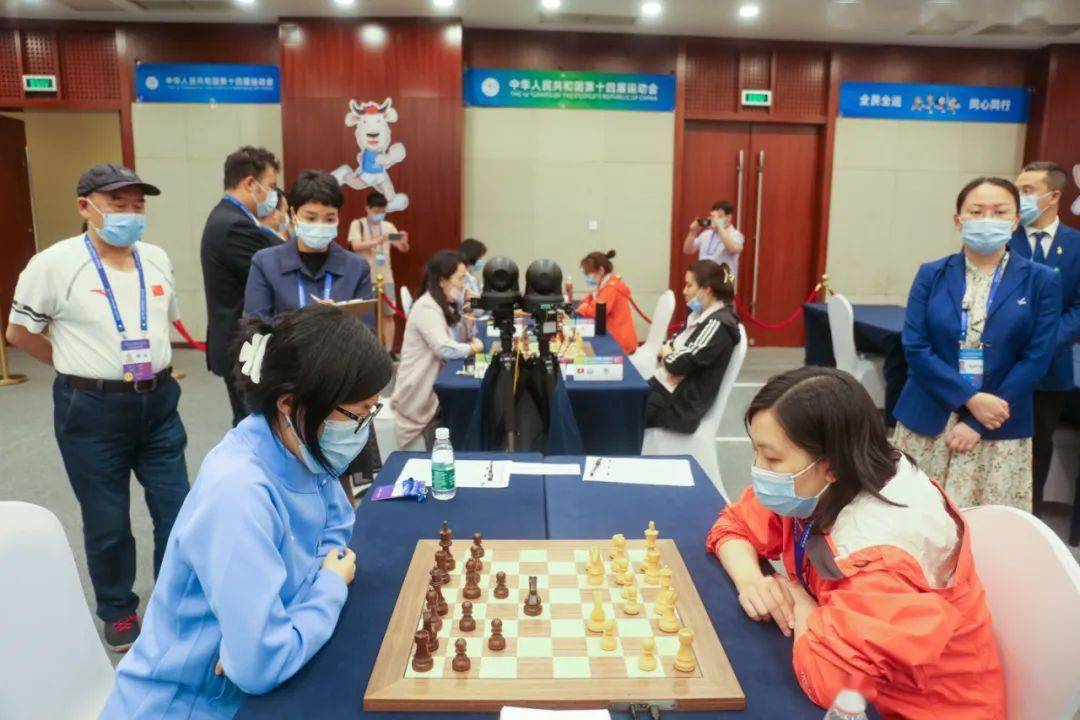 图集全运会国际象棋决赛现场