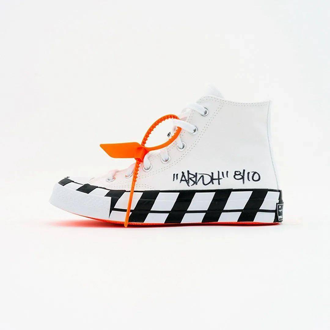 Nike|全球限量 10 双！Virgil 亲签 + 手绘！这双 OW 联名有点帅！