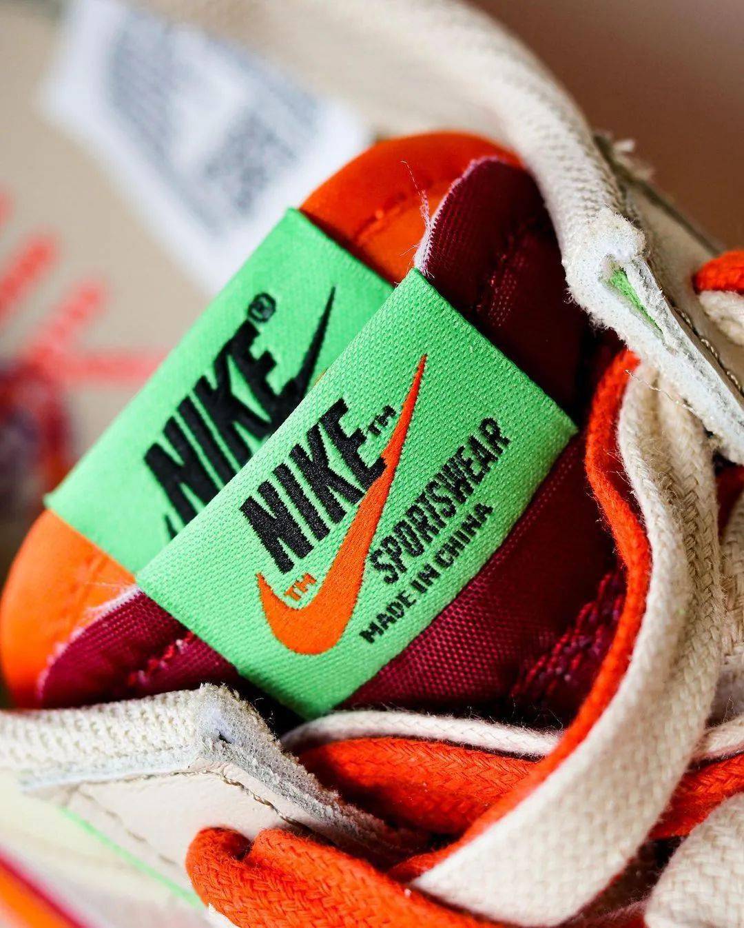 实物|预定今年狠鞋之一!sacai x CLOT x Nike 实物曝光!