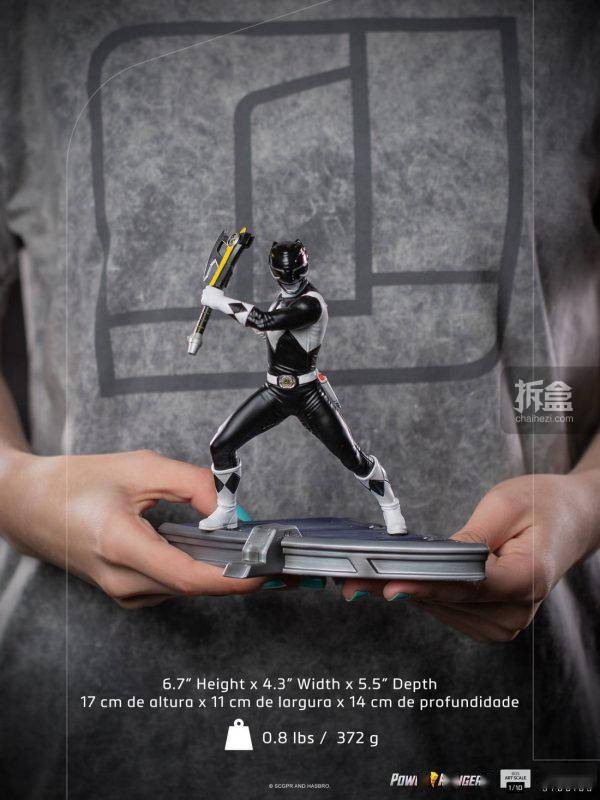重量|Iron Studios：1/10 美版《Power Rangers/恐龙战队》系列雕像【共8款】