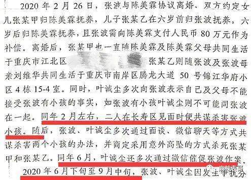 重庆两幼童坠亡案，法庭上互撕，都想免死！_张波