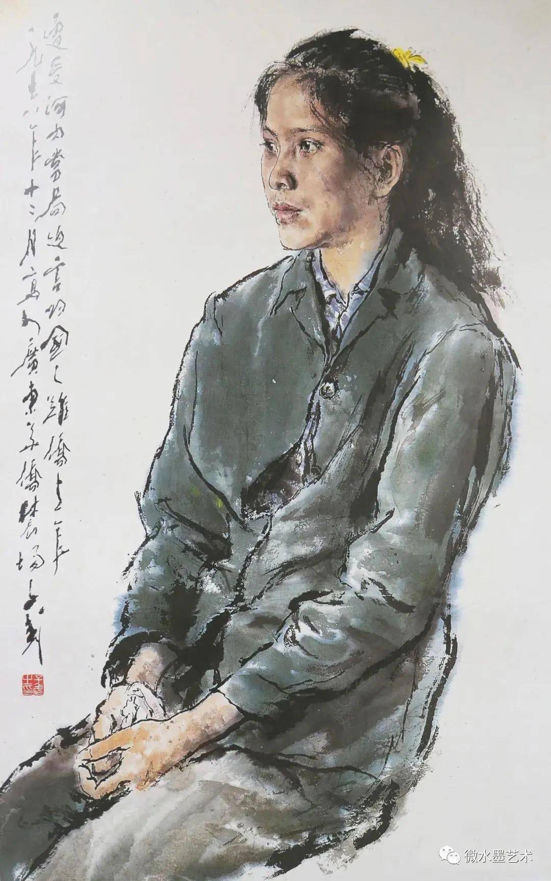 写实人物画还得看他