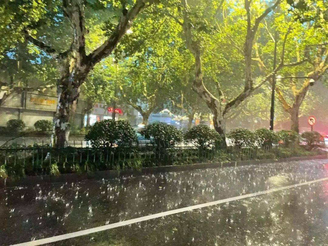昨天傍晚杭州狂风暴雨多地积水严重未来几天天气大变化
