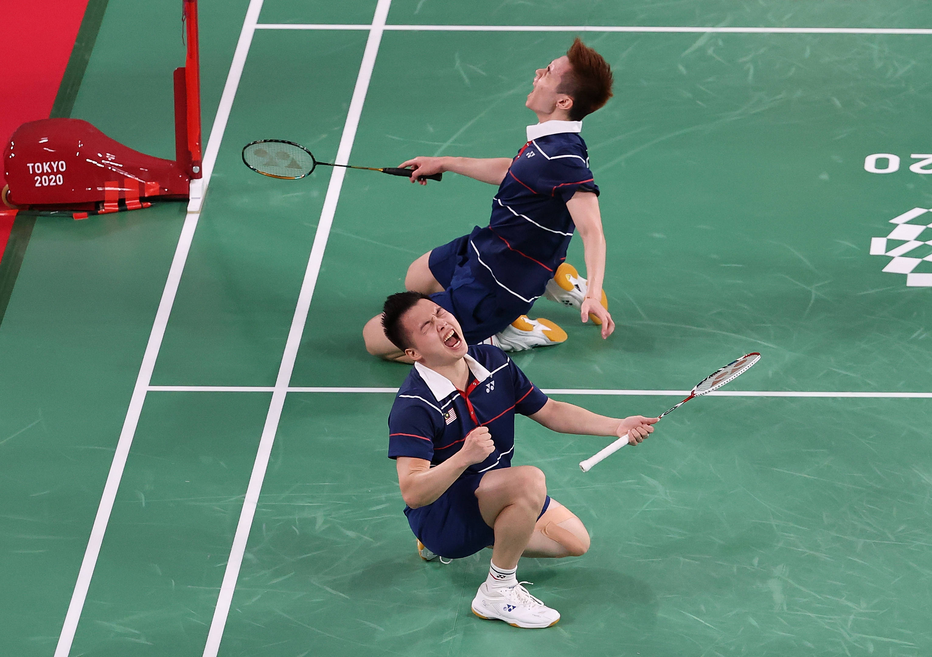 羽毛球——男子双打:马来西亚组合获得季军