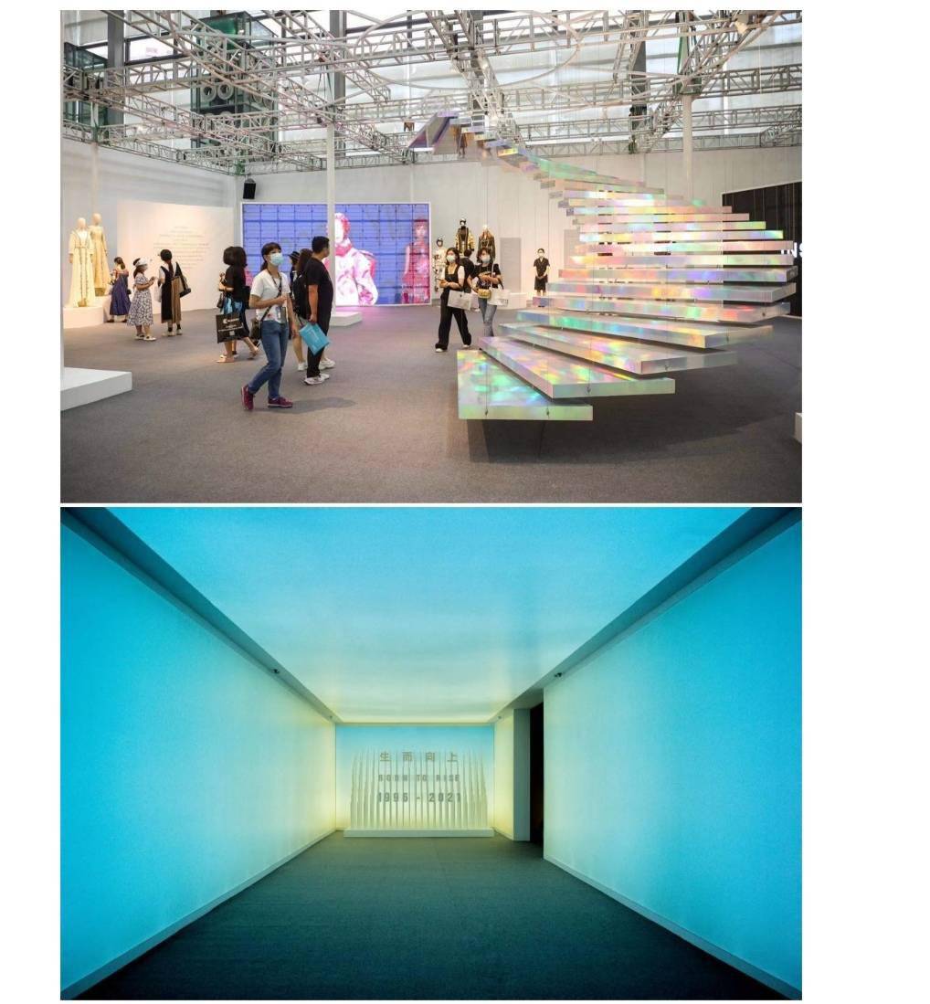 会展|“生而向上”影儿时尚艺术展亮相深圳会展中心！艺术灵光点亮深圳服装业25年光影