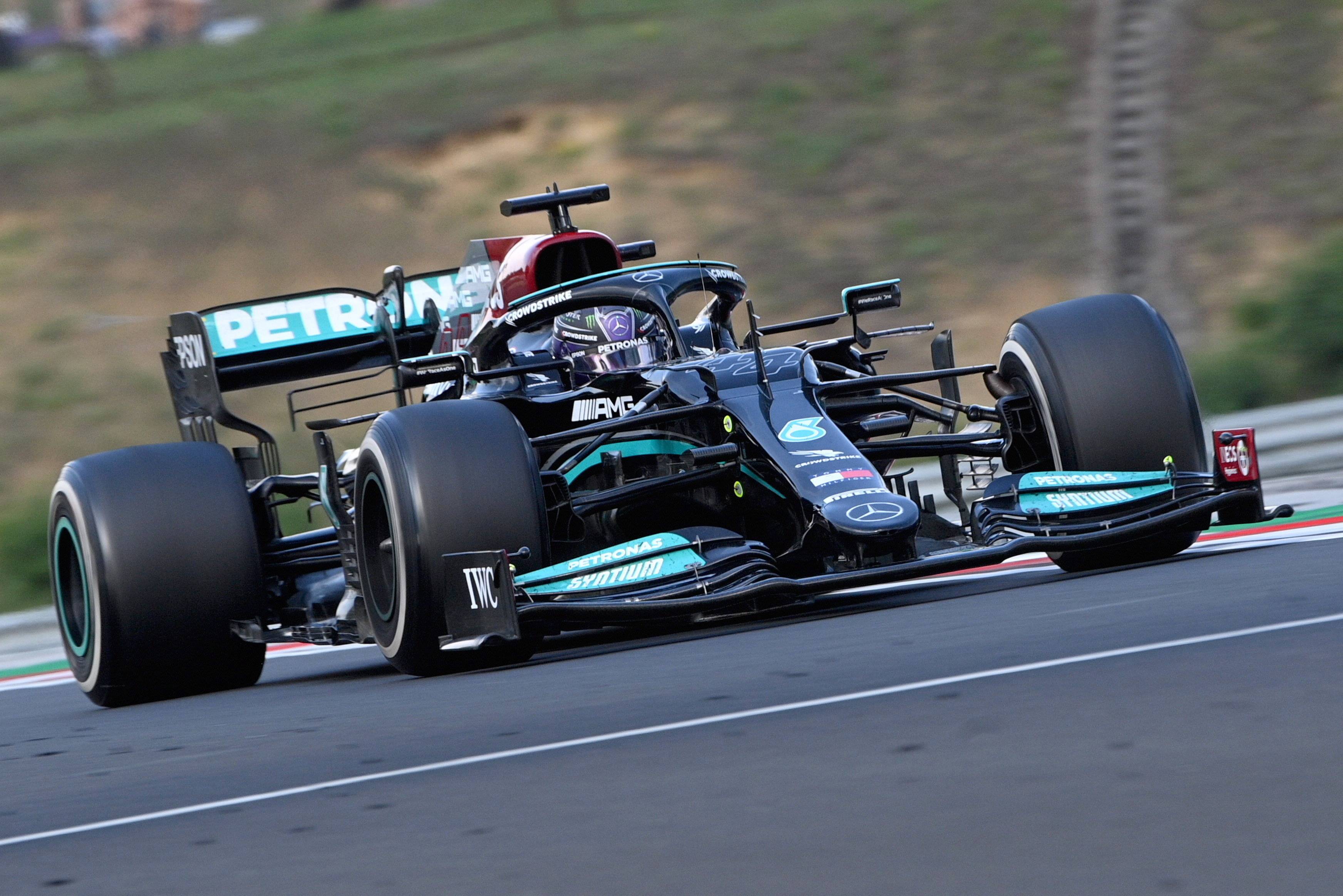 在匈牙利布达佩斯附近的亨格罗林赛道举行的世界一级方程式锦标赛(f1)