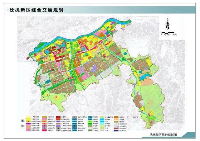 本次规划范围为沈抚新区核心建设区,北起浑河,南至沈中线,西侧边界为