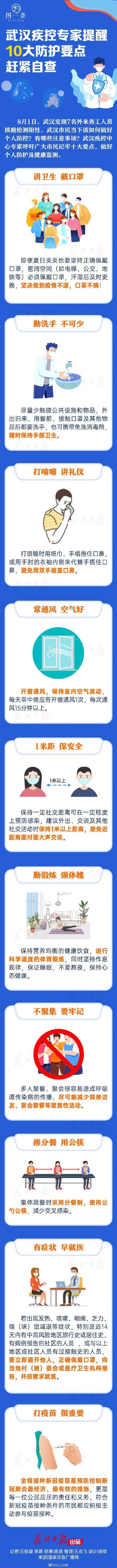 武汉|武汉疾控专家提醒10大防护要点，赶紧自查