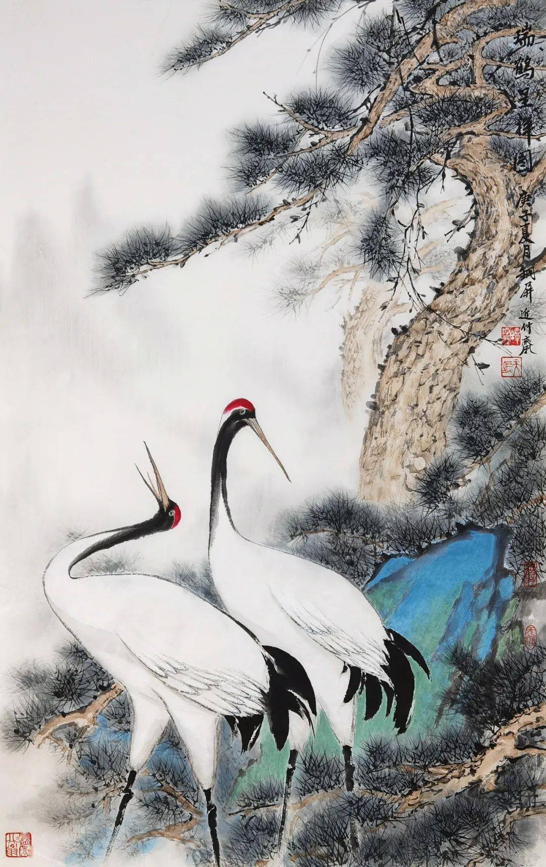 艺赏万众一心南京市花鸟画研究会抗疫线上作品展