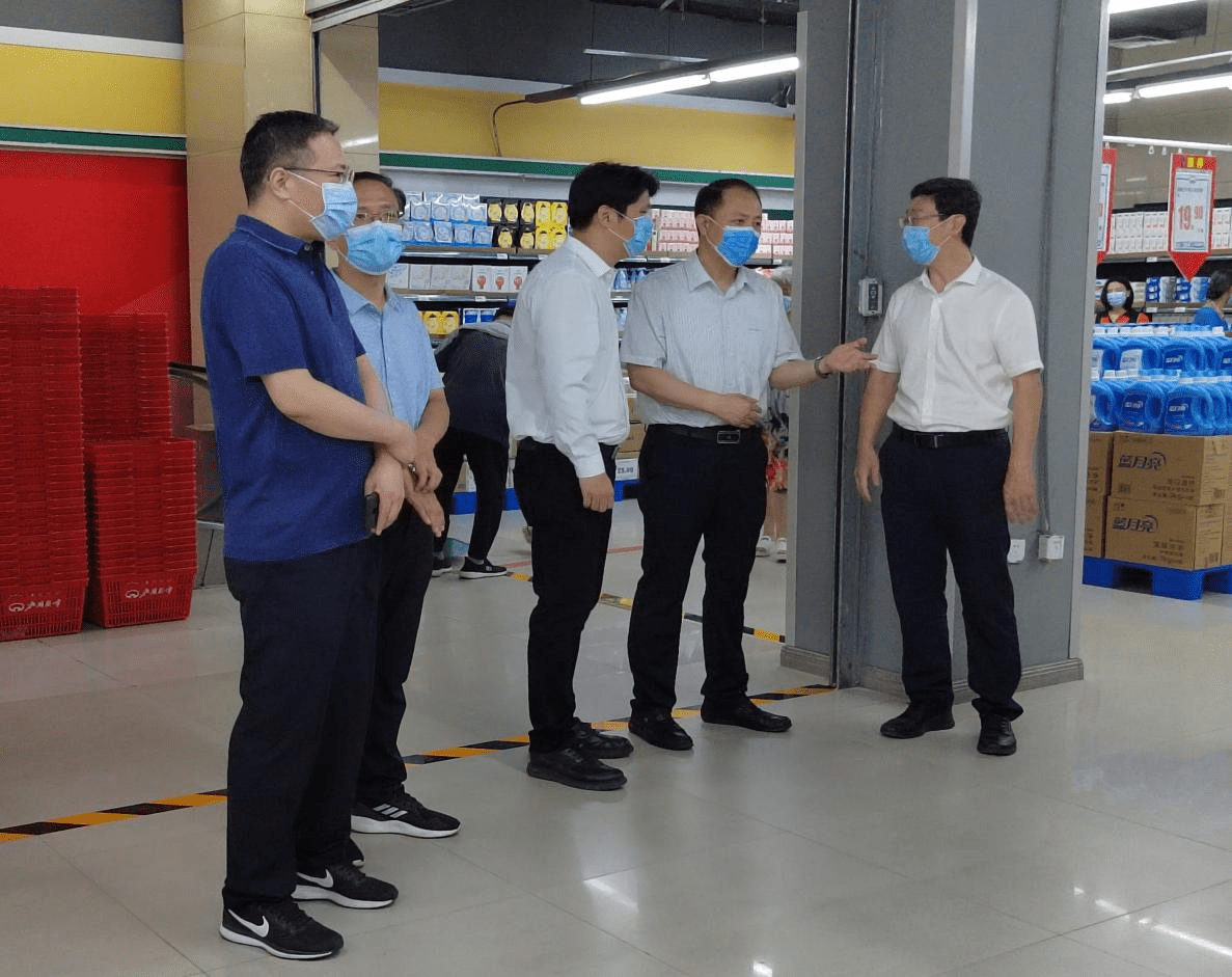 市政府国资委党委书记,主任张军卫到北人集团调研检查疫情防控,生产