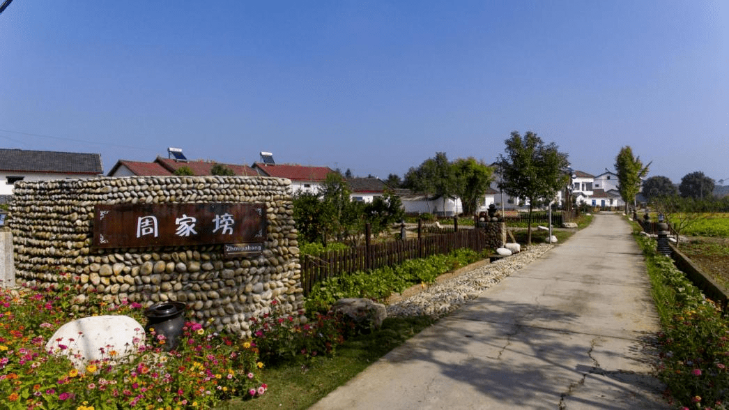 党旗在基层一线高高飘扬安福寺镇桑树河村富起来美起来