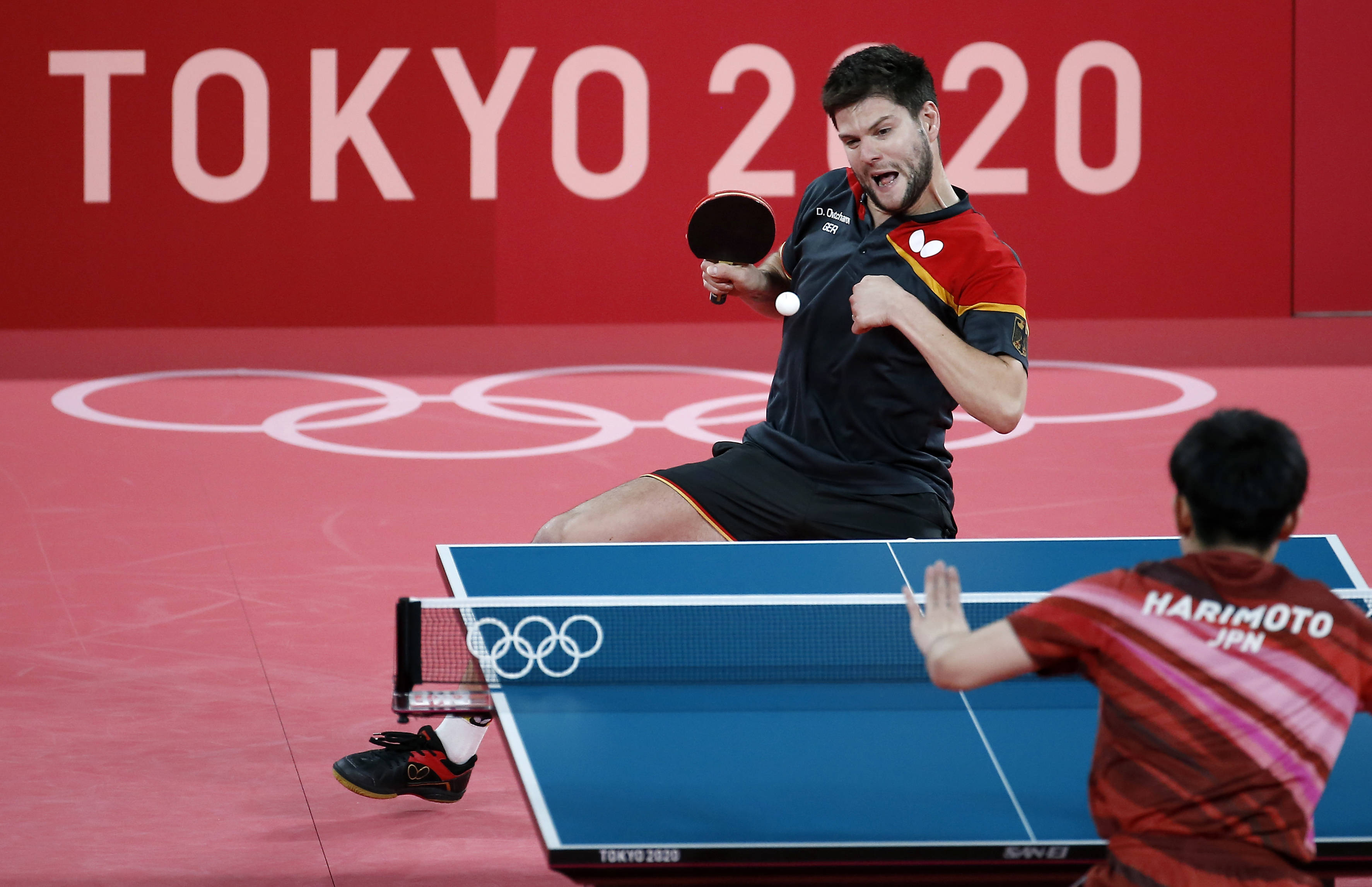 乒乓球——男团:德国队晋级决赛