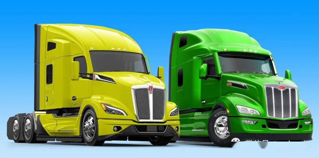 美系长头旗舰代言人自带冷王驻车空调的2021款彼德比尔特579