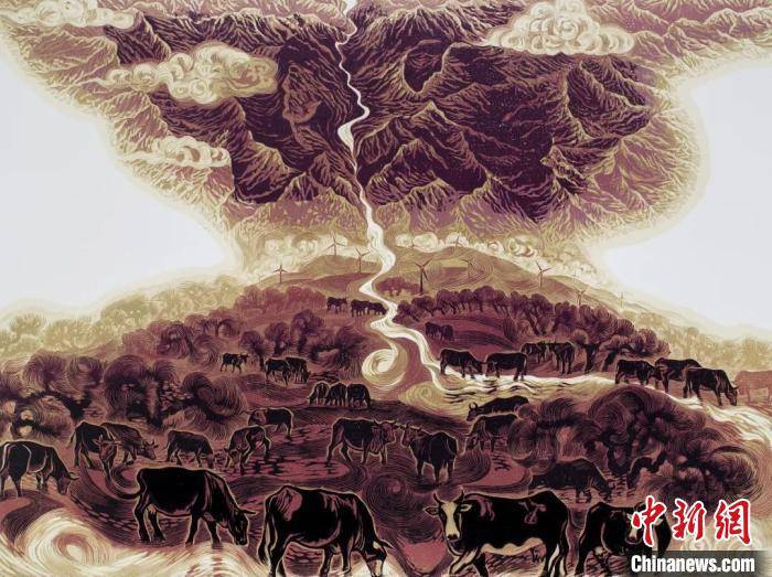 参展|“黑龙江省美术馆藏草原风情版画展”开展 尽展草原风情