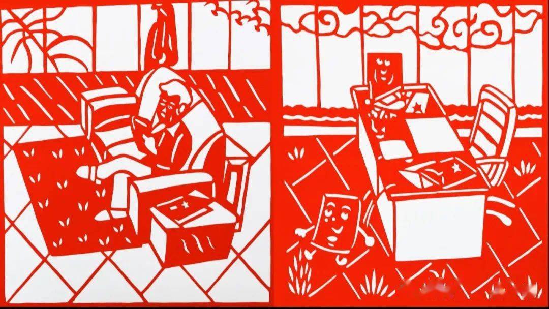 甘肃·定西:当国粹剪纸遇上保密宣教,惊艳了!_艺术