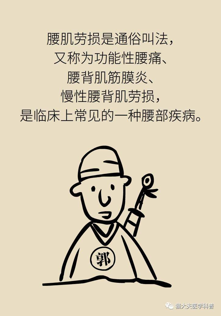 科普|年纪轻轻，也没干啥体力活儿，怎么就腰肌劳损了？