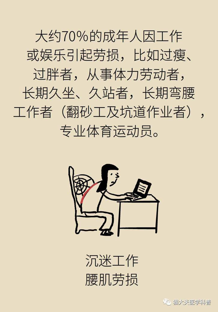科普|年纪轻轻，也没干啥体力活儿，怎么就腰肌劳损了？