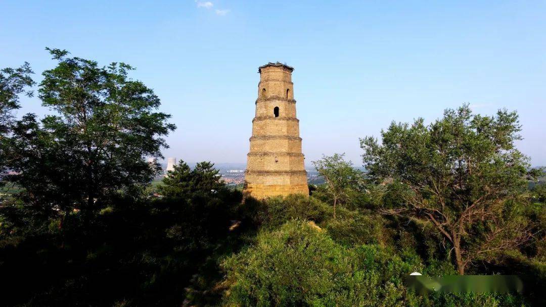 盂县旅游文化系列盂县霞峰塔又名蛤蟆垴塔