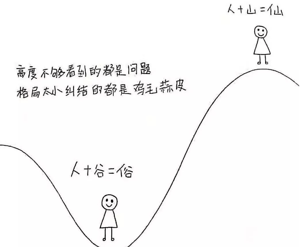 看谁都不顺眼是你格局太小