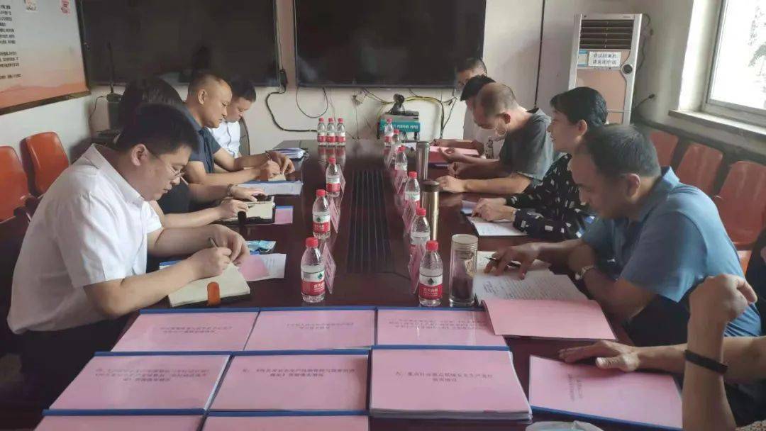 省,市安全生产督导组对博野县安全生产工作进行督导检查