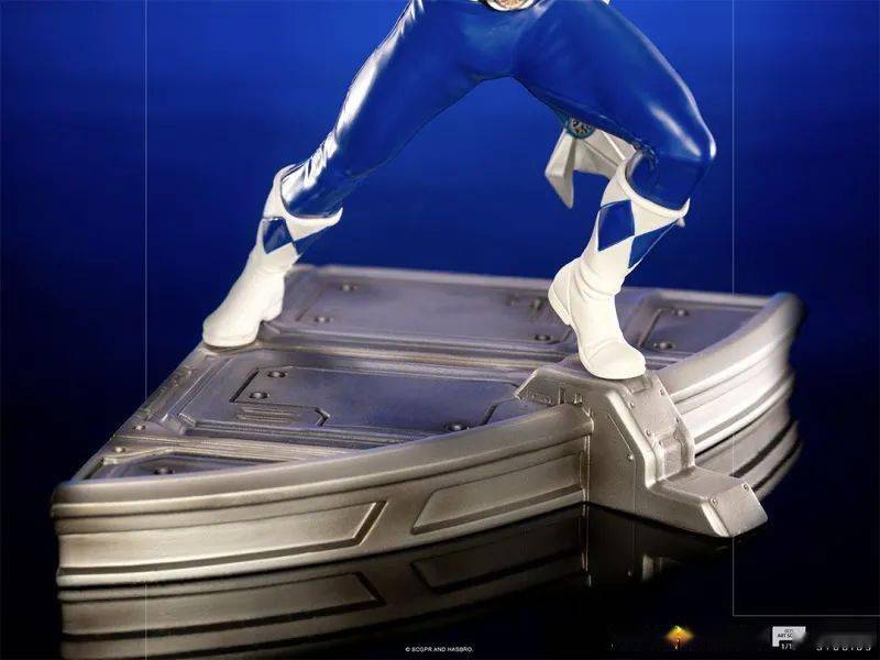 ironstudiosbdsartscale金刚战士红黑蓝黄粉红战士110比例雕像