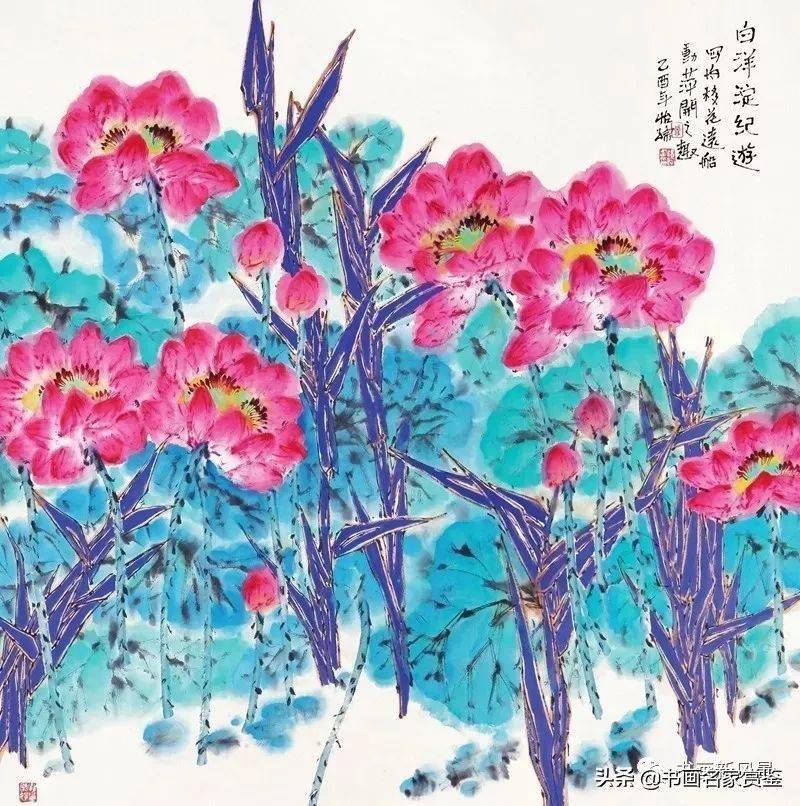 著名画家 郭怡宗 先生 花卉作品欣赏