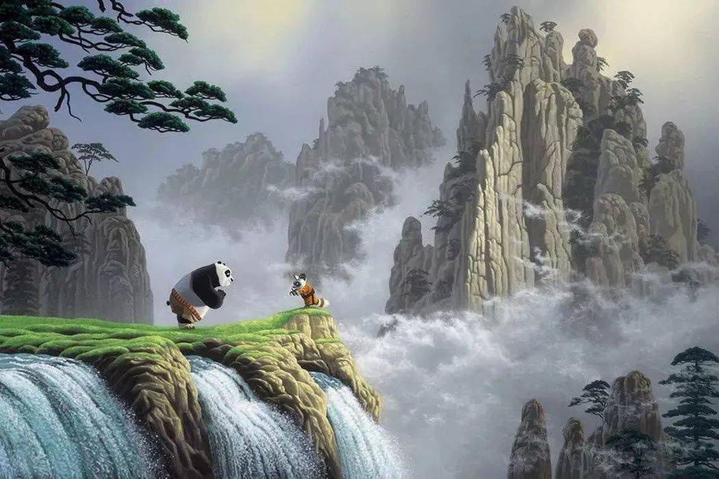迪斯尼影片《功夫熊猫》剧照