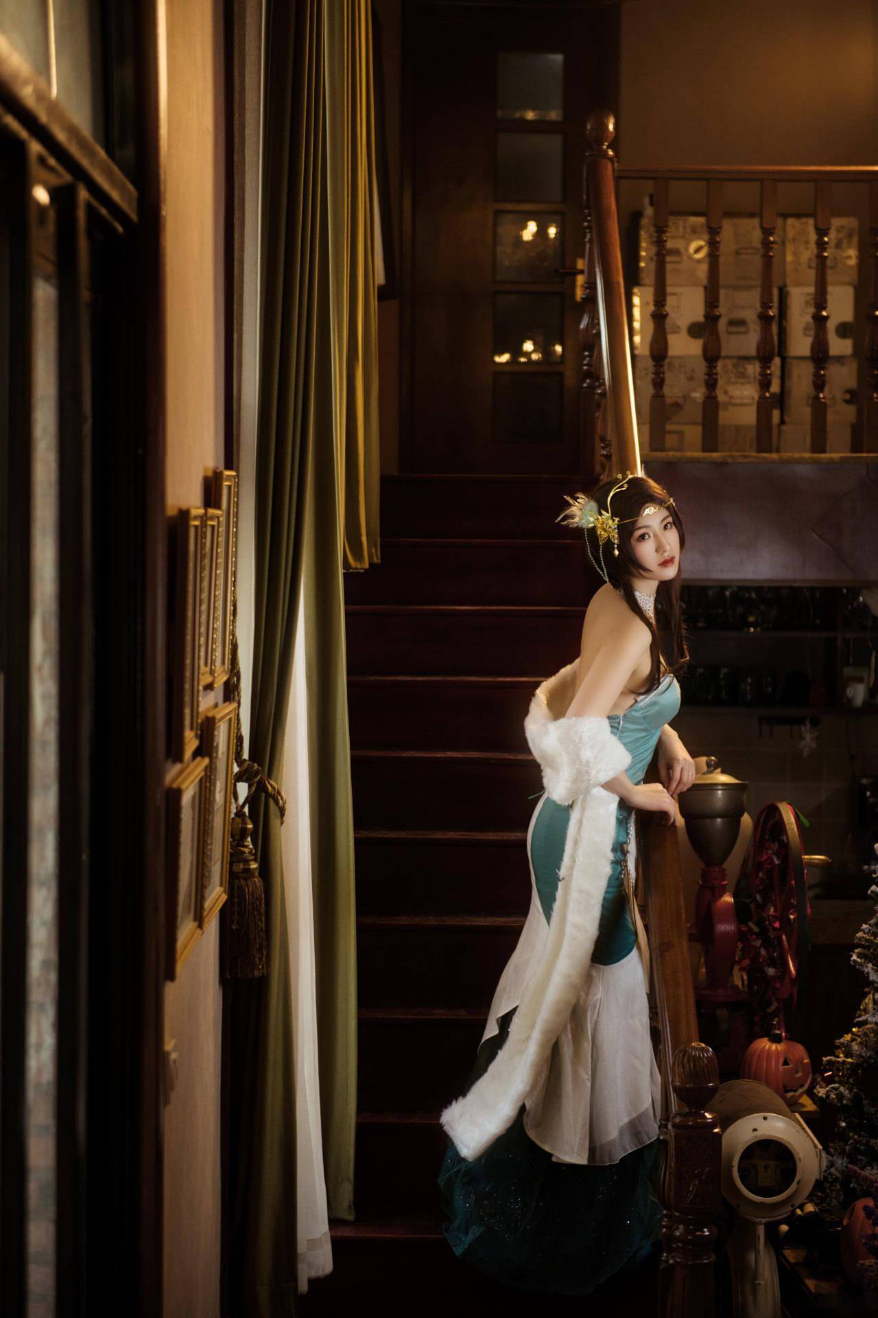 王者荣耀虞姬王者晚宴cosplay