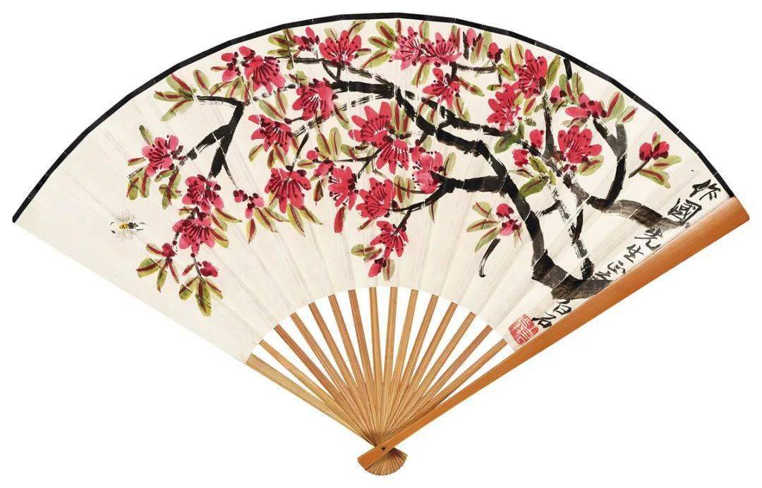 齐白石花鸟扇面一次看个爽