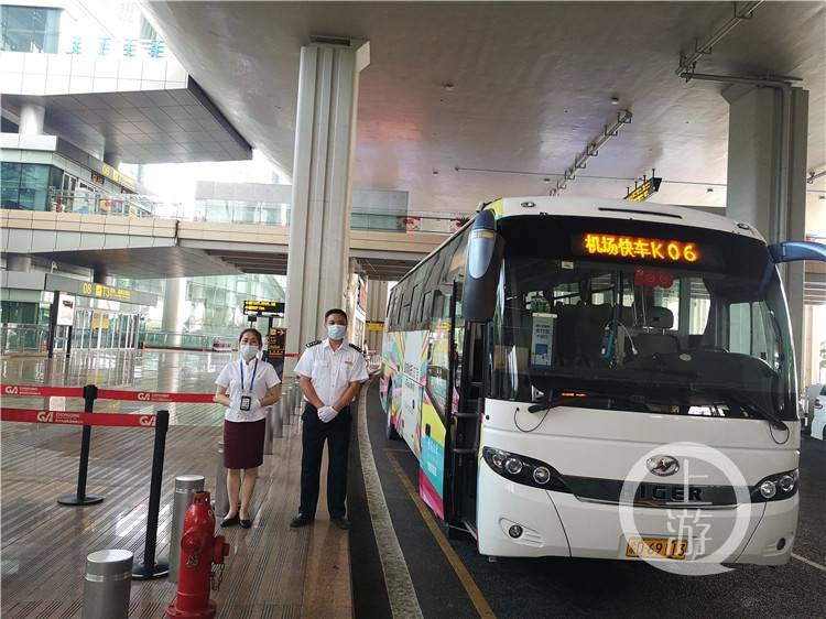 机场快车k06线江北机场提前30分钟开班全天调整为定时班车