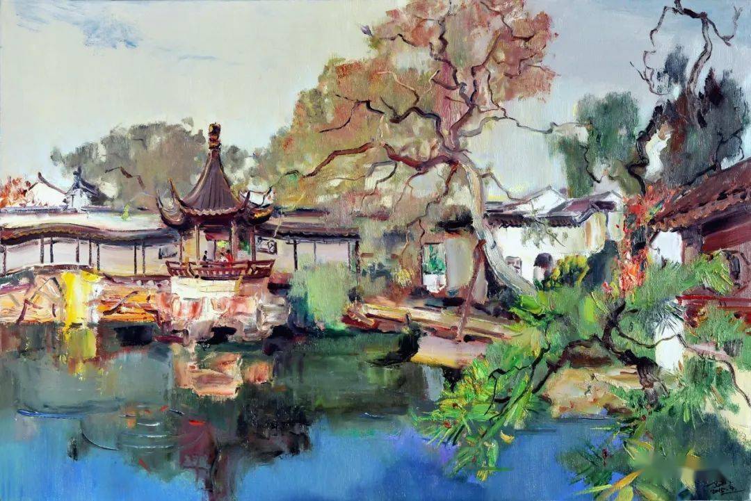 【写生啦】聚一场典美之风雅——名家笔下的江南园林