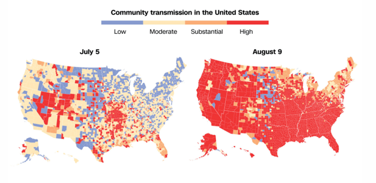 水平|几乎全红了！