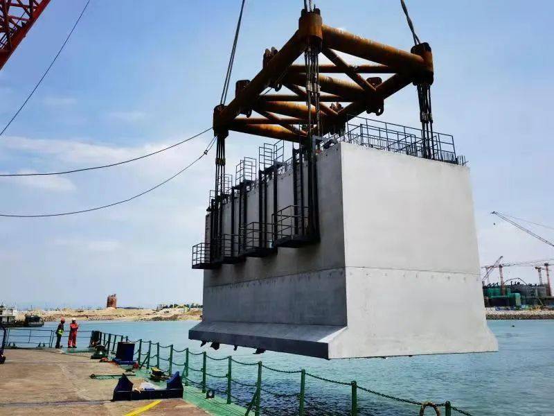 是什么神秘力量,保障刘五店海岸线颜值up↗_沉箱