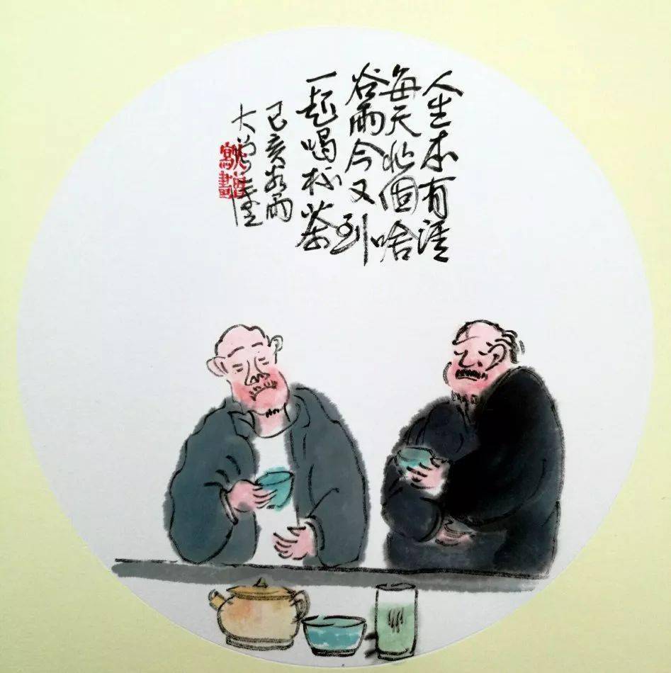 大曾畫畫:開窗聽鳥語,閉門讀禁書,抱枕思美女,睡覺如死豬