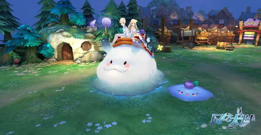 玲花史莱姆如果能一直和你一起冒险,那该多好呀~骑乘神兽坐骑"光羽