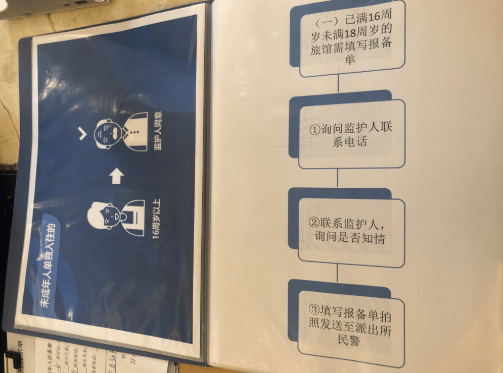 醉酒未成年人独自入住酒店公安部 必须询问其监护人联系方式 浦京