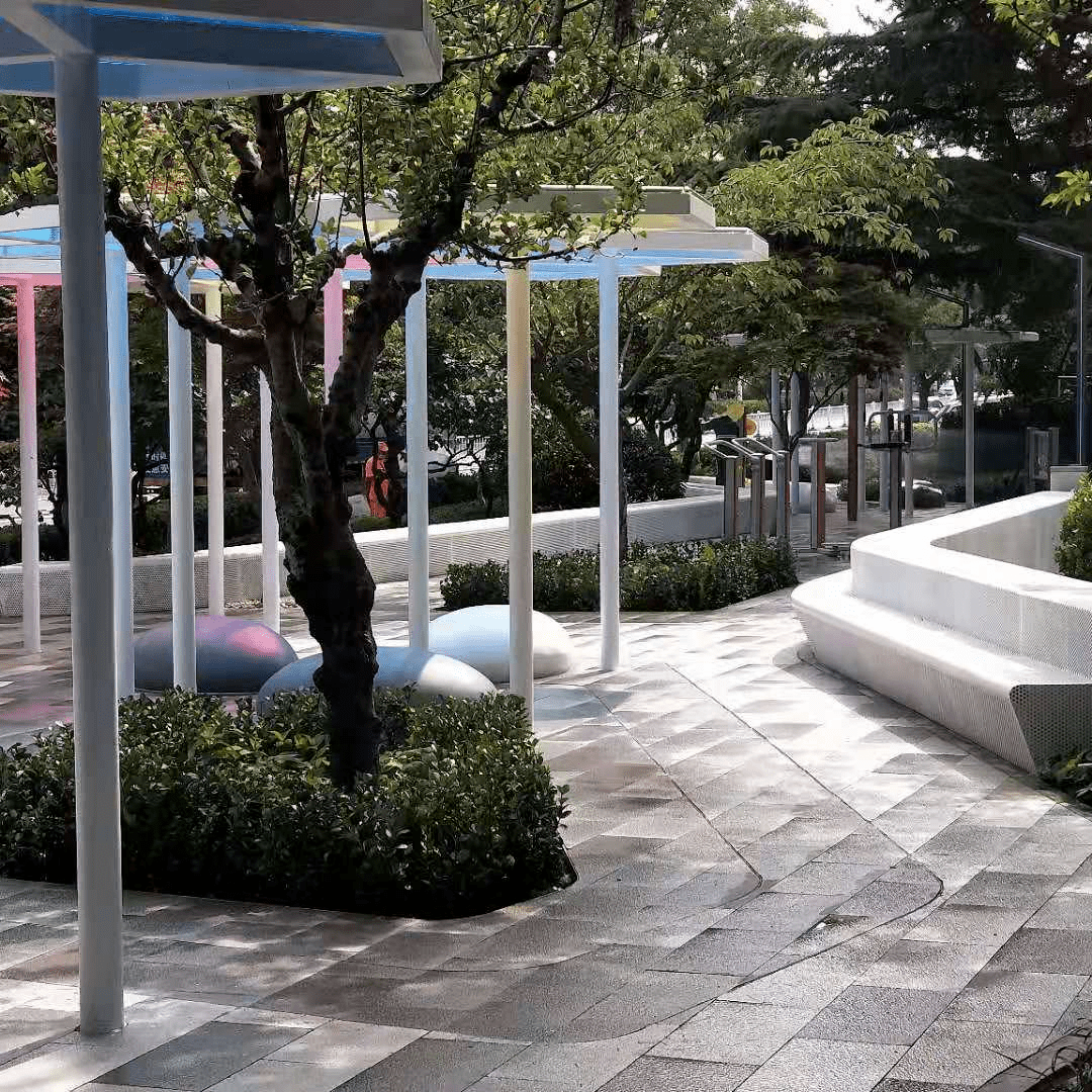 【精致城市】文化路又一游园开放!"拾光园"街角等你