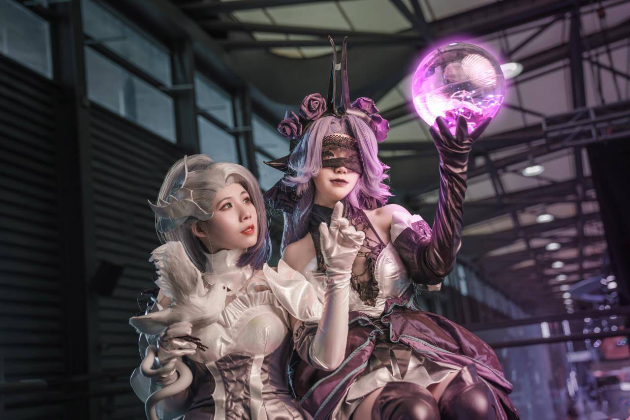 英雄联盟情人节辛德拉婕拉cosplay