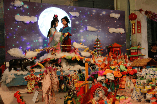 七夕又至回顾石碁镇凌边村历届乞巧盛况