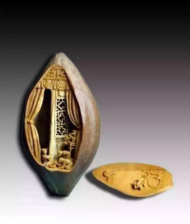 核雕你见过合核雕刻却未必见过