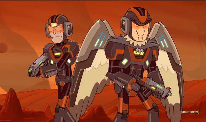 从结识鸟人和屎瓜奇,到组建血肉帷幕,再到加入反抗军,抗击星际联邦的