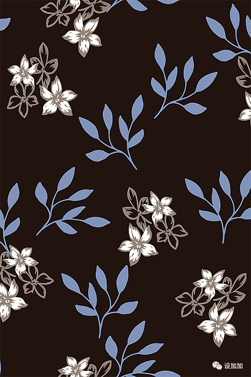 套装|设计图案丨夏季印花 四方连续