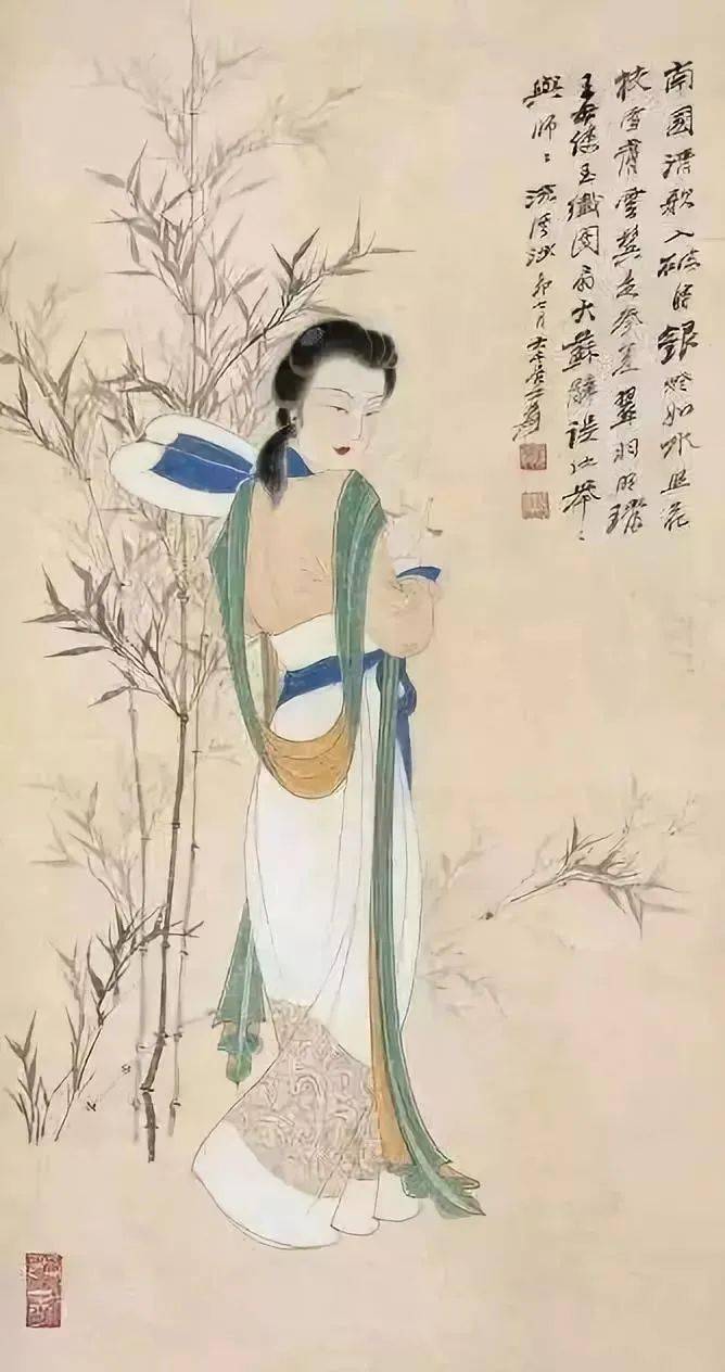 张大千:凡画,人物最上,山水次之